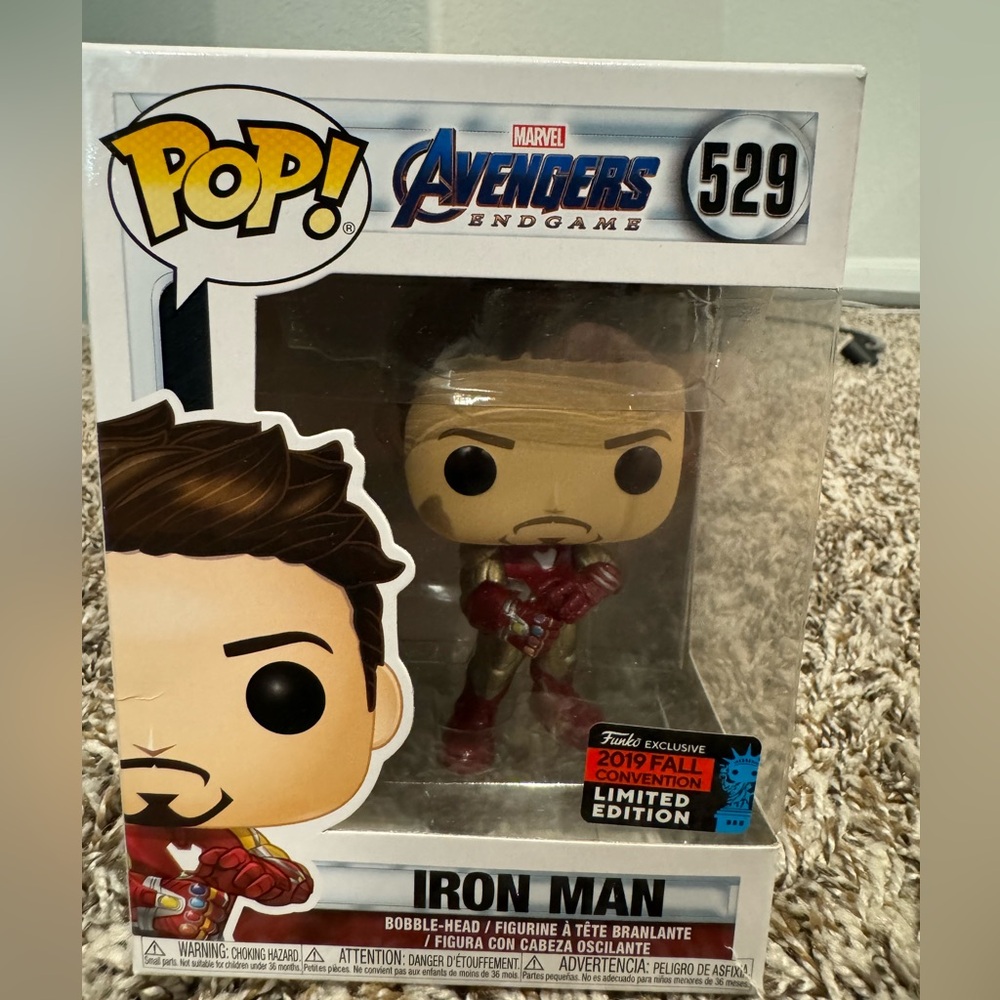 Iron Man Funko Pop 529 2019 Fall Convention
